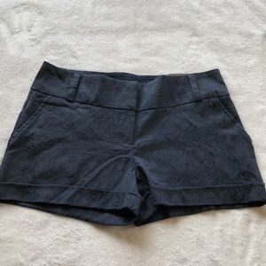 Maurice’s Navy blue floral pattern shorts